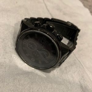 Citizen Nighthawk Mens Chronograph Black Watch